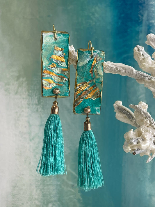 Aqua Tassel